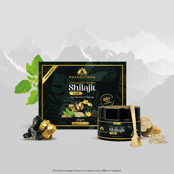 Pransutraa Shilajit Gold Resin | 20g