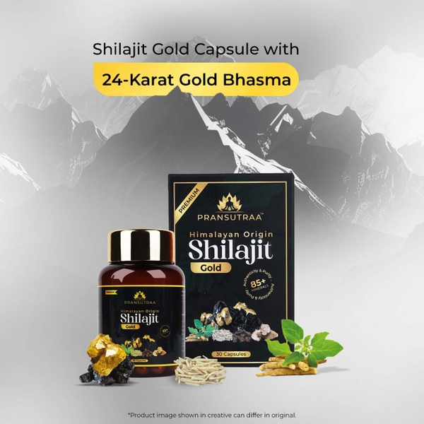 Pransutraa Shilajit Gold 30 Capsules